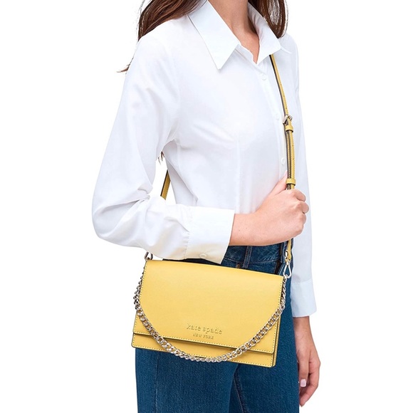 kate spade Handbags - Kate Spade Yellow convertible crossbody